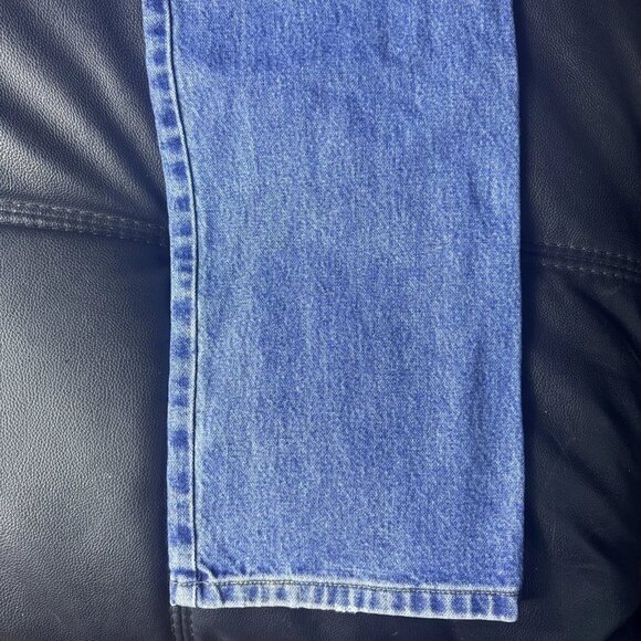 Wrangler George Strait Men's Jeans Blue Denim Straight Leg 13MGSHD Cowboy 33x34 - Picture 7 of 14